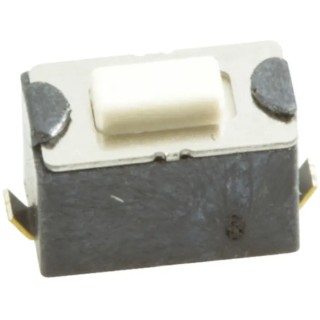 Wurth Elektronik White Tactile Switch SPST 50mA 12 V dc Momentary Surface Mount 1.5mm Actuator Length 434113043826