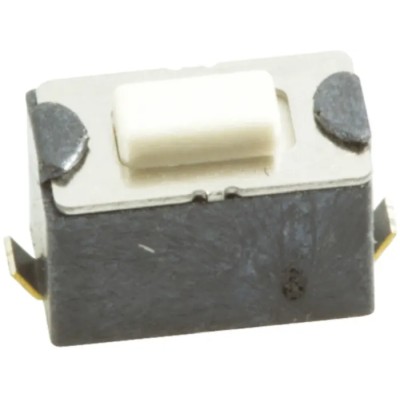 Wurth Elektronik White Tactile Switch SPST 50mA 12 V dc Momentary Surface Mount 1.5mm Actuator Length 434113043826