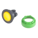 Schneider Electric Harmony Series Yellow Momentary Push Button Head 30 mm Cutout IP67 IP66 ZB5FW383