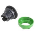 Schneider Electric Harmony Series Yellow Momentary Push Button Head 30 mm Cutout IP67 IP66 ZB5FW383