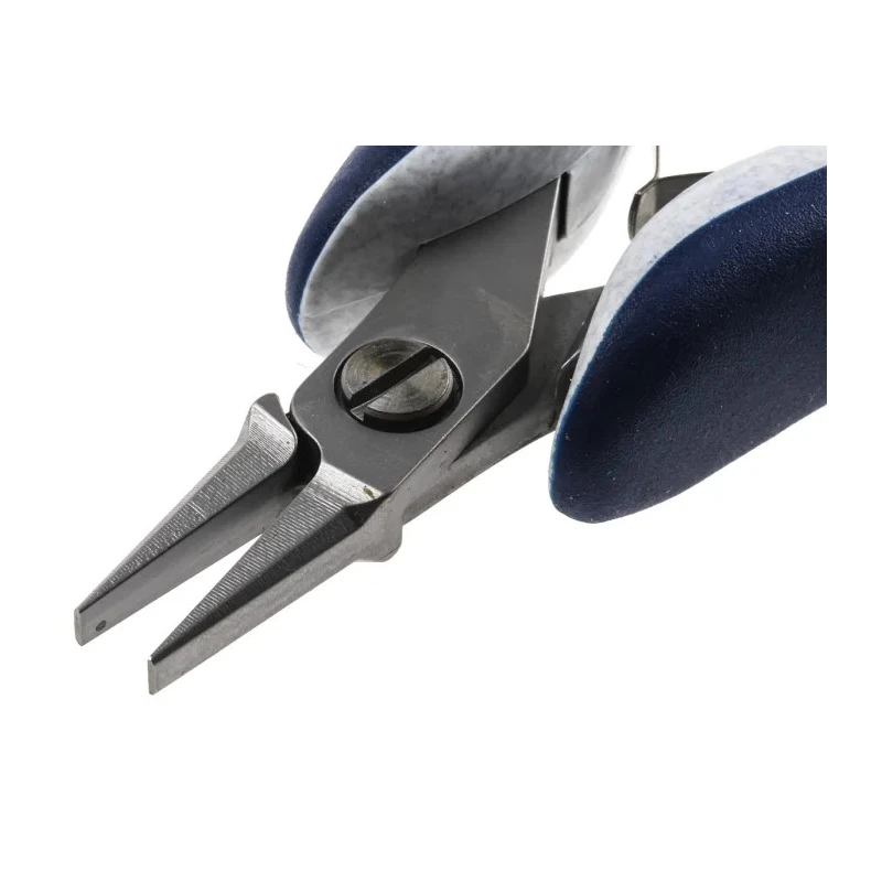 ideal-tek 100-Piece Flat Nose Plier Serrated, 135mm Overall Length, 10mm Jaw, ESD Safe 25.E6011.CRBG