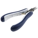 ideal-tek 100-Piece Flat Nose Plier Serrated, 135mm Overall Length, 10mm Jaw, ESD Safe 25.E6011.CRBG