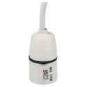 MK Electric Ceiling Rose White 150mm Safety Pendant Set 1186WHI