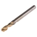 RS PRO High Speed Steel (HSS) Twist Stub Drill Bit, 66mm Overall Length, 5 Pieces, Titanium Nitride Finish, 5.5mm 787-7282
