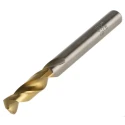 RS PRO HSS G Twist Stub Drill Bit Set, Titanium Nitride Finish, 6.5mm Shank, 70mm Overall Length, 5 Pieces 787-7295