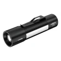Ansmann Torch Black Aluminium Housing 220 lm LED 10W 3x AAA Batteries 125 mm 1600-0137-520