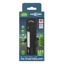 Ansmann Torch Black Aluminium Housing 220 lm LED 10W 3x AAA Batteries 125 mm 1600-0137-520