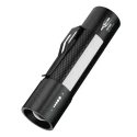 Ansmann Torch Black Aluminium Housing 220 lm LED 10W 3x AAA Batteries 125 mm 1600-0137-520