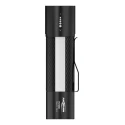 Ansmann Torch Black Aluminium Housing 220 lm LED 10W 3x AAA Batteries 125 mm 1600-0137-520