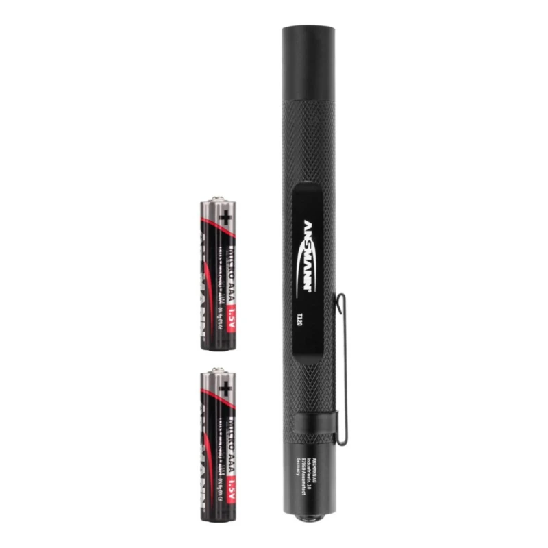 Ansmann LED Pen Torch Black 130 lm, 139 mm 1600-0160-520