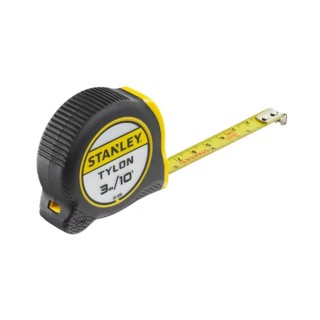 Stanley Tylon 3 m Tape Measure, Imperial Metric, 13mm Blade Width 1-30-686