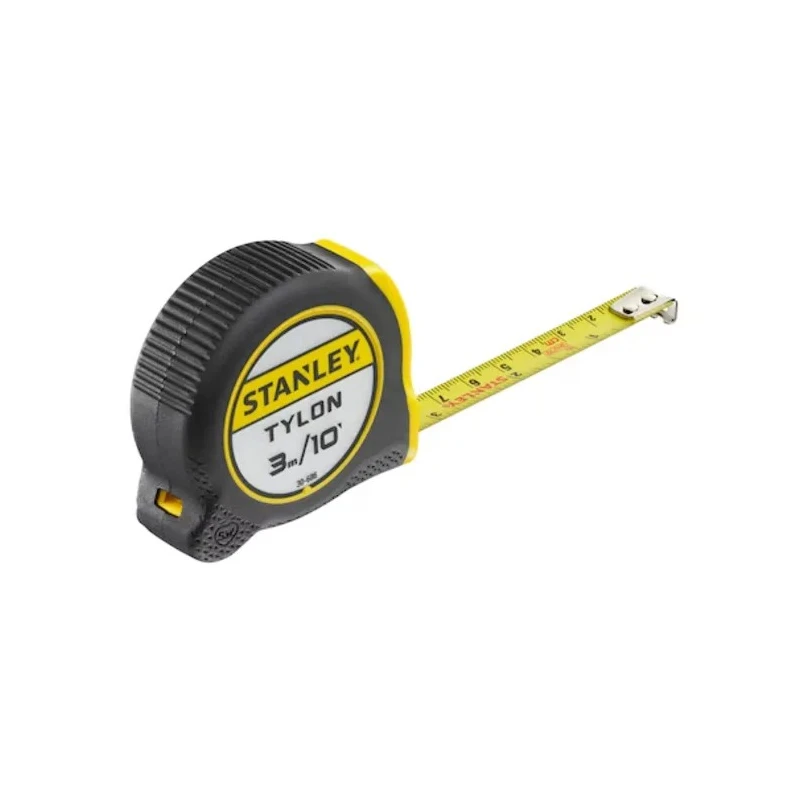 Stanley Tylon 3 m Tape Measure, Imperial Metric, 13mm Blade Width 1-30-686