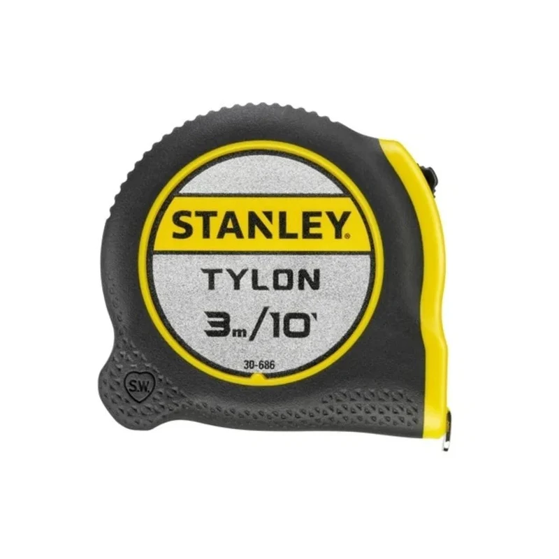 Stanley Tylon 3 m Tape Measure, Imperial Metric, 13mm Blade Width 1-30-686