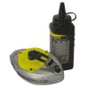 Stanley 30 m Twisted Polyester Cotton Chalk Line with Blue Chalk Powder 0-47-488