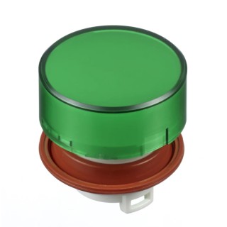 Idec Green Momentary Push Button Head 22 mm Cutout IP20, IP66 HW1A-L2GL