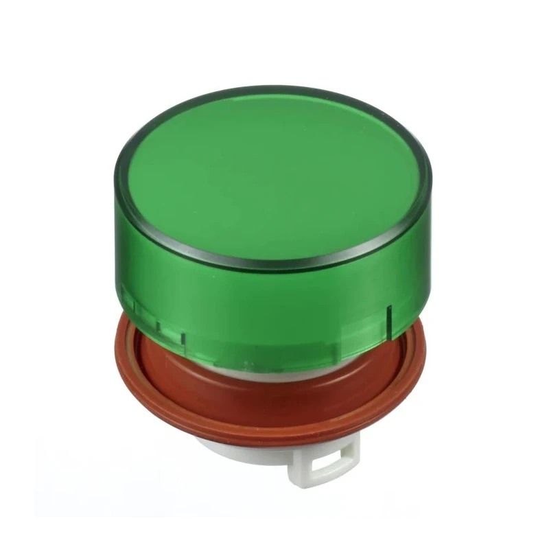 Idec Green Momentary Push Button Head 22 mm Cutout IP20, IP66 HW1A-L2GL