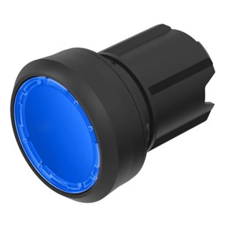 EAO Black Momentary Push Button Switch 22.3 mm Cutout IP20/IP40/IP66/IP67/IP69K 45-2231.11J0.000