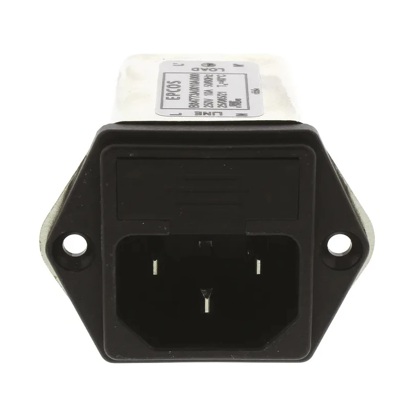 TDK 10A 250 V AC 250V DC Panel Mount IEC Filter with Tab Termination B84773A0010A000