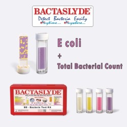 Aquasol E.Coli + TBC Test Kit 5 Quantitative Test of Total Bacterial Count + Escherichia Coli each BS102