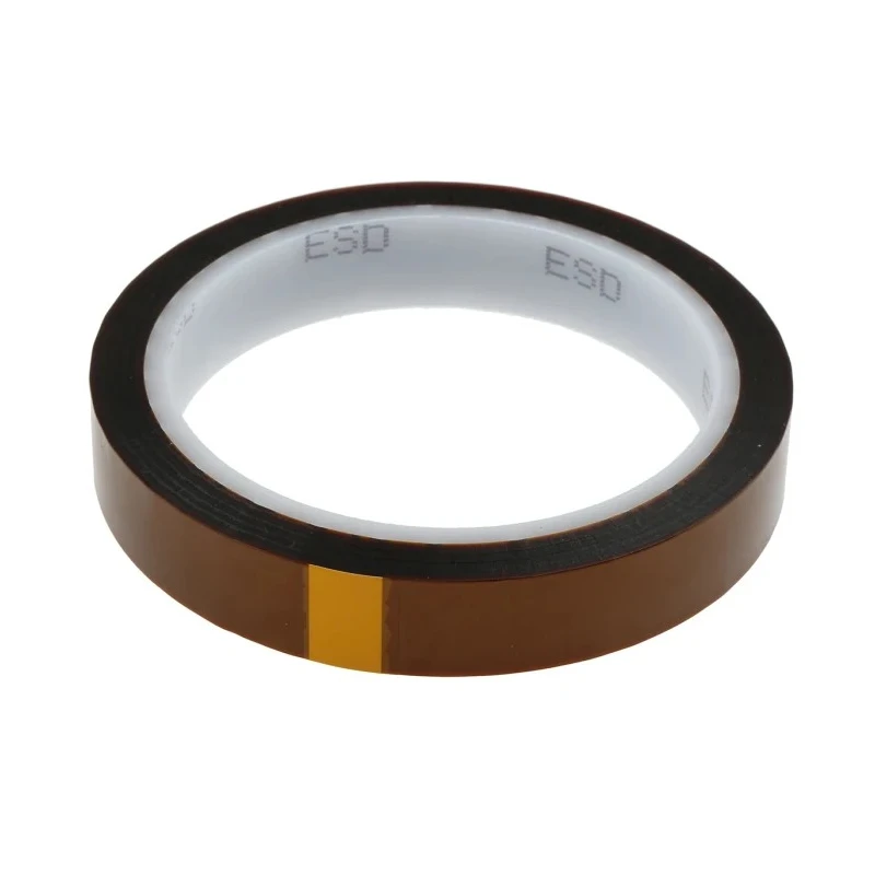 EUROSTAT 16mm Width x 33m Length Silicone Adhesive Polyamide Anti-Static ESD Tape 42-020-0016