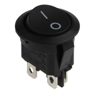 RS PRO DPST On-Off On-Off Rocker Switch Panel Nylon Housing Panel Mount IP66 5A 28V dc 250V ac 793-2575