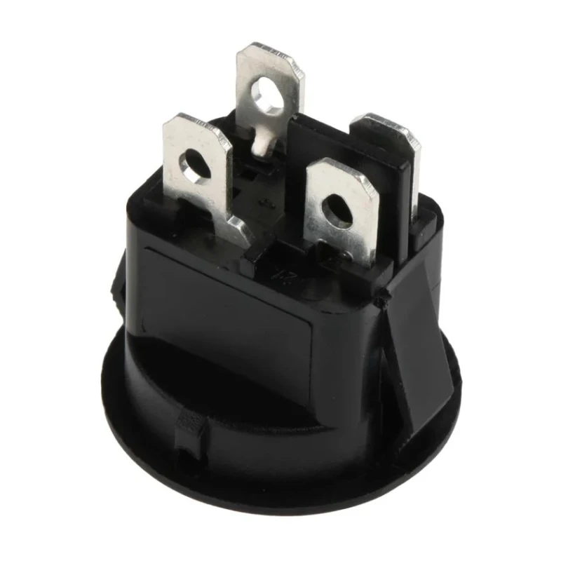 RS PRO DPST On-Off On-Off Rocker Switch Panel Nylon Housing Panel Mount IP66 5A 28V dc 250V ac 793-2575
