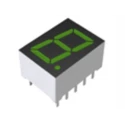 ROHM High Brightness 1 Character 7-Segment LED Display Cathode Common, 10.2 mm Character Height LAP-401MN