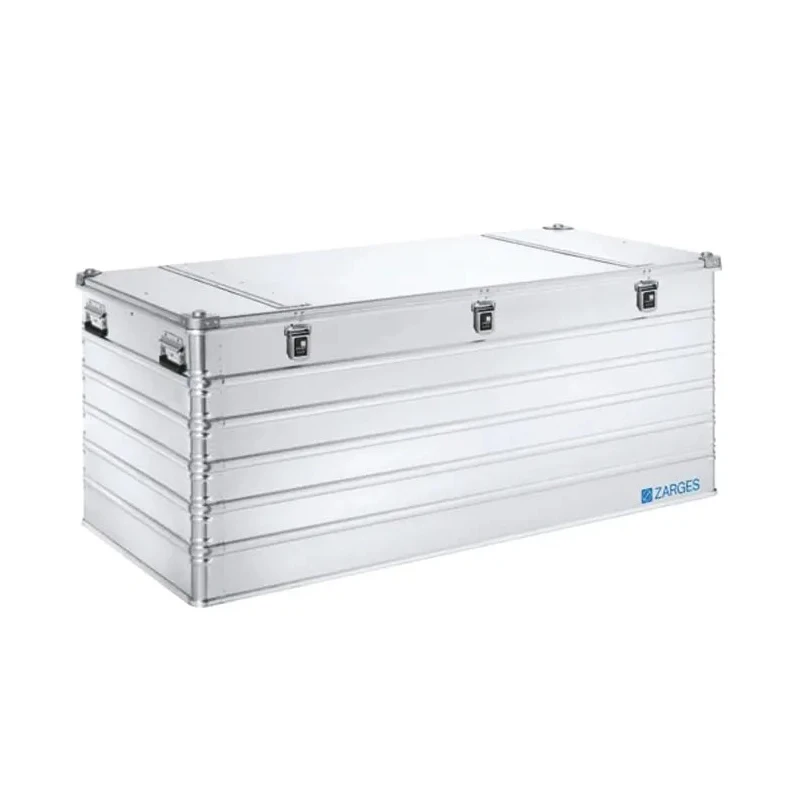Zarges Metal Waterproof Watertight Transit Case Aluminum 800 mm x 700 mm x 1.7 m K 470 40876