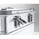 Zarges Metal Waterproof Watertight Transit Case Aluminum 800 mm x 700 mm x 1.7 m K 470 40876