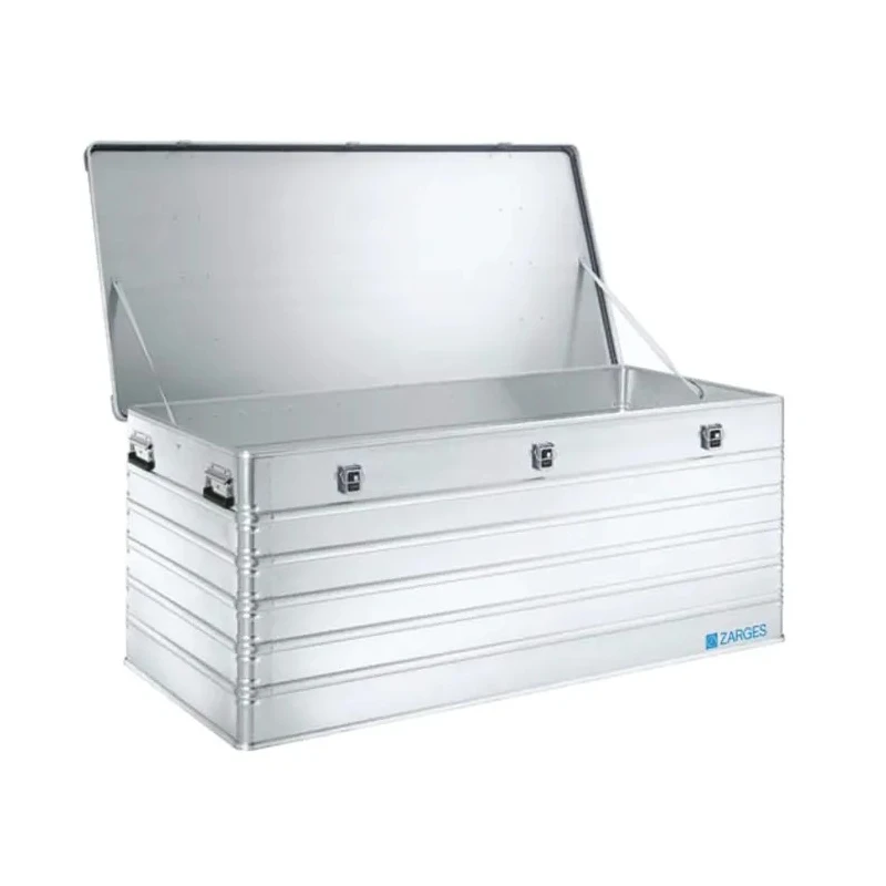 Zarges Metal Waterproof Watertight Transit Case Aluminum 800 mm x 700 mm x 1.7 m K 470 40876