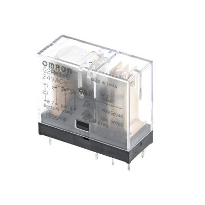 Omron PCB Power Relay 24V AC Coil 16A Switching Current SPDT G2R-1-E AC24