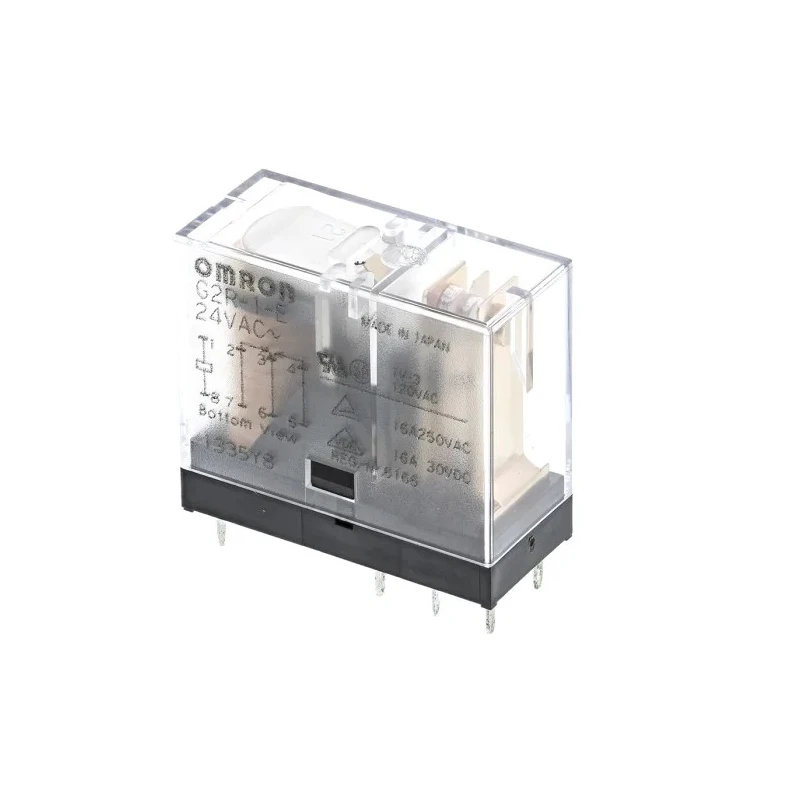 Omron PCB Power Relay 24V AC Coil 16A Switching Current SPDT G2R-1-E AC24