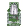 MikroElektronika Communication & Wireless Development Kit RN4870 Click Bluetooth 4.2, 2.48 GHz MIKROE-2543