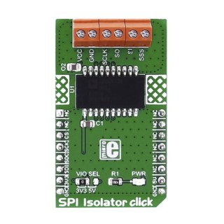 MikroElektronika SPI Isolator Click Communication & Wireless Development Tool ADUM4154 17MHz SPI Interface 