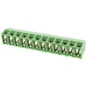 RS PRO PCB Terminal Block 12-Contact 3.81 mm Pitch 1 Row 300V Polyamide Housing 8A Current 790-0957