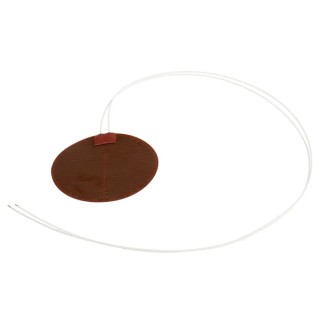 RS PRO Silicone Heater Mat 12V DC 4 W Circular 75mm Diameter 200°C Peak Temperature 798-3775