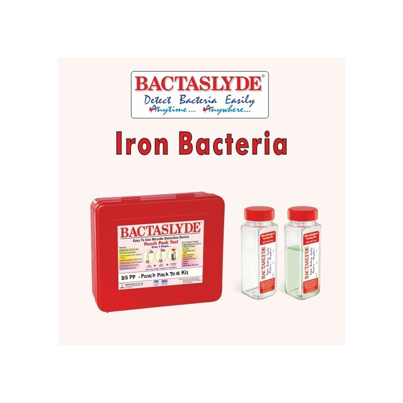 Aquasol Iron Bacteria Test Kit 5 Qualitative Test of Iron Bacteria BSPP1