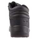 Rockfall Black Steel Toe Capped Men's Safety Boots, Leather Upper, Stainless Steel Midsole, Polyurethane Sole, EN 790-3981
