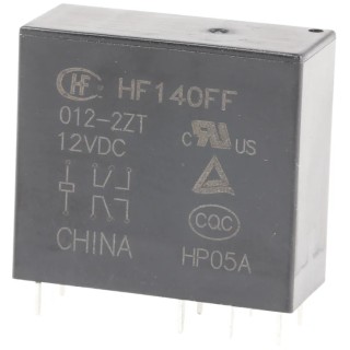 RS PRO PCB Power Relay 12V DC Coil 10A Switching Current DPDT 800-4489
