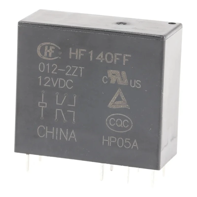 RS PRO PCB Power Relay 12V DC Coil 10A Switching Current DPDT 800-4489