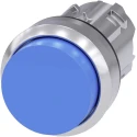 Siemens SIRIUS ACT 3SU10 Series Blue Momentary Push Button Switch 22mm Cutout IP67 IP66 IP69K 3SU1050-0BB50-0AA0