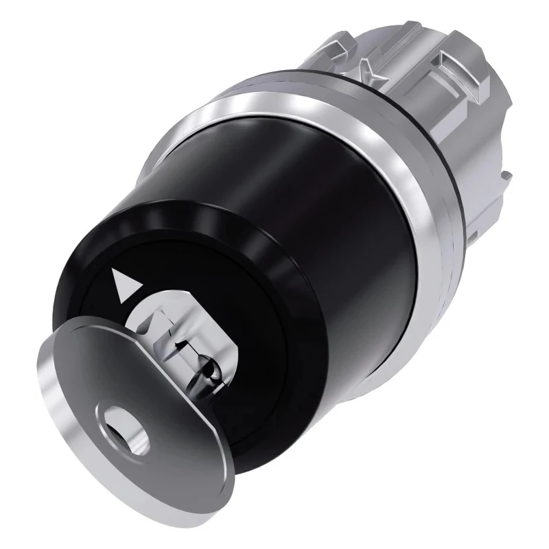 Siemens SIRIUS ACT 3SU10 2-position Momentary Key Switch Head 22mm Cutout 3SU1050-5HC01-0AA0