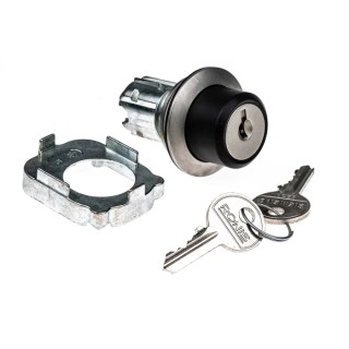 Siemens SIRIUS ACT 3SU10 3-position Key Switch Head, Latching Operation, 30 mm Cutout 3SU1060-4LL11-0AA0