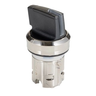 Siemens SIRIUS ACT 3SU10 Series 3 Position Illuminated Selector Switch Head, 22 mm Cutout Diameter, Black 3SU1052-2BM10-0AA0
