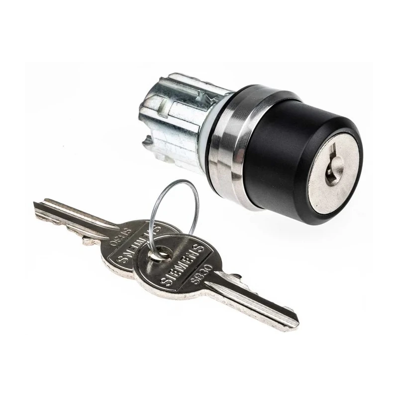 Siemens SIRIUS ACT 3SU10 3-position Momentary Key Switch Head 22 mm Cutout 3SU1050-4BM01-0AA0