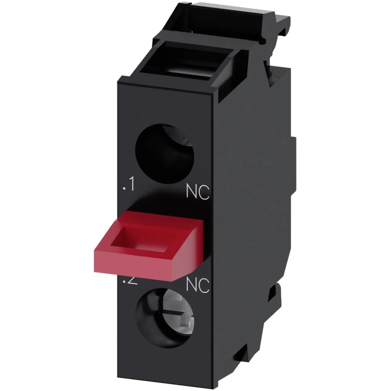 Siemens SIRIUS ACT 3SU14 Series Contact Block 500 V AC/DC 1 NC Screw Terminal 10A 3SU1400-2AA10-1MA0
