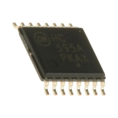 onsemi High-Speed CMOS Logic Shift Register 16-Pin TSSOP Package MC74HC595ADTG