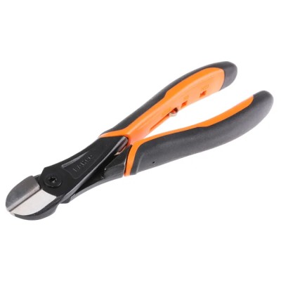 Bahco Side Cutter 180mm Overall Length, 2.8mm Maximum Cutting Capacity, High Alloy Steel Jaws 21HDG-180