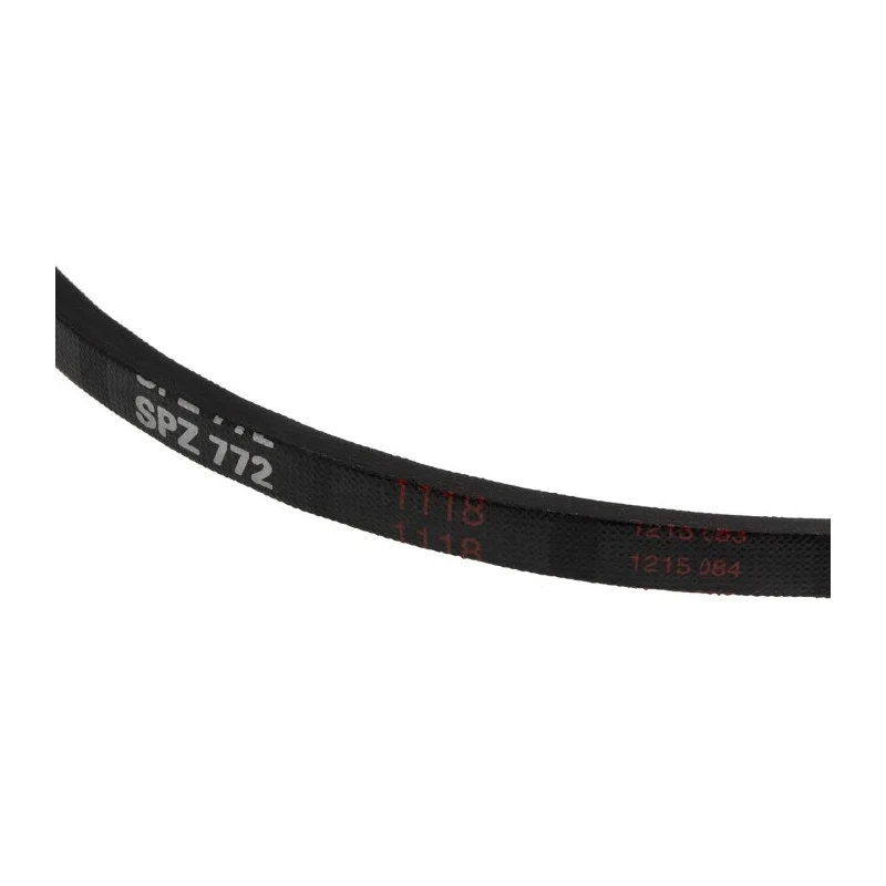 RS PRO Drive Belt Wedge Belt SPZ Section Rubber Polyester Cord 9.7mm Width 8mm Height 785mm Length 173-9966