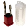 Dormer Tap & Drill Set M12 Thread Hand Tap, HSS Tin Coated, Straight Flute, 2 Pieces L000E500M12NO2XA002